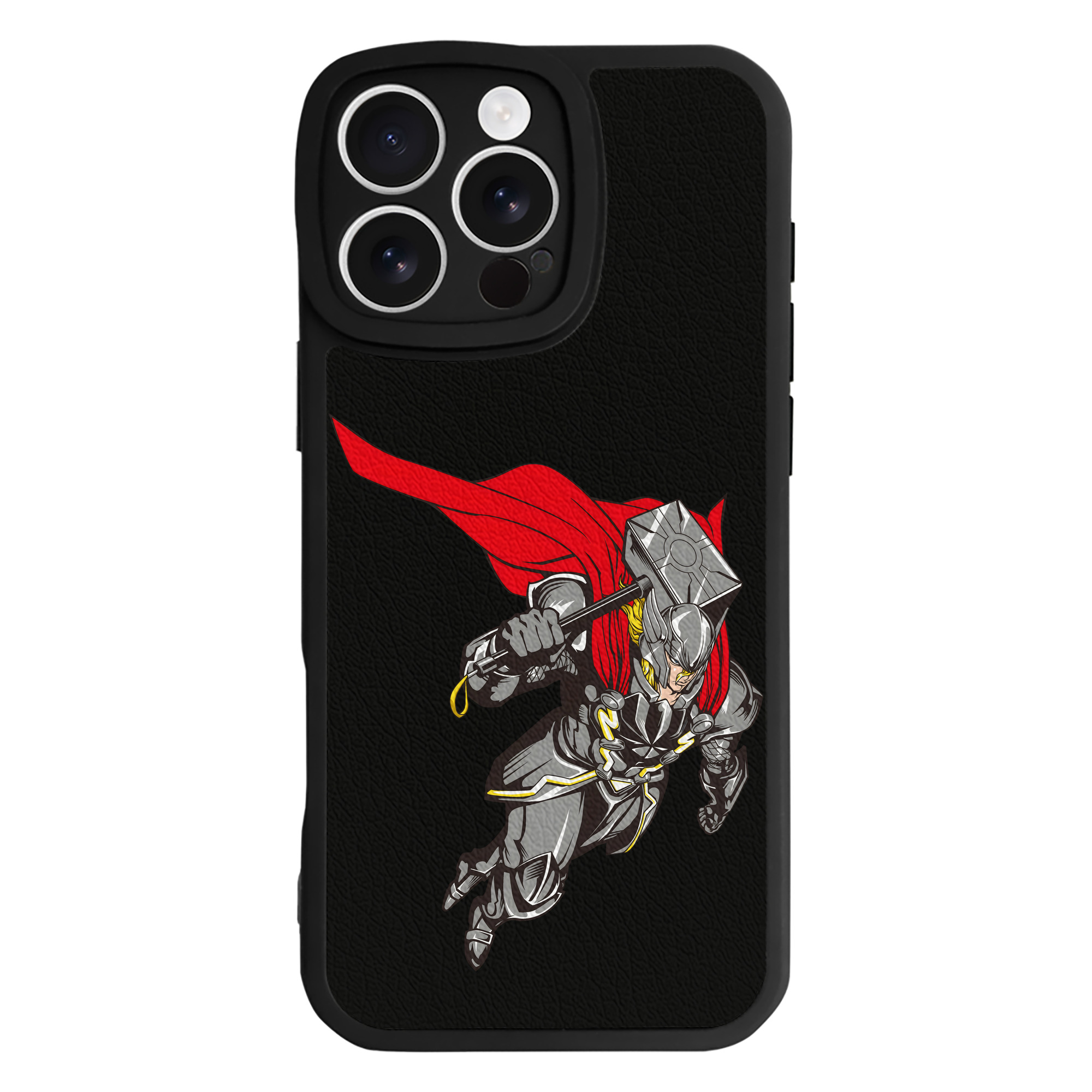 （画像用） アベンジャーズ The Avengers 【iPhone 16シリーズ対応】シリコンスマホケース（レザー調） 材質：シリコン